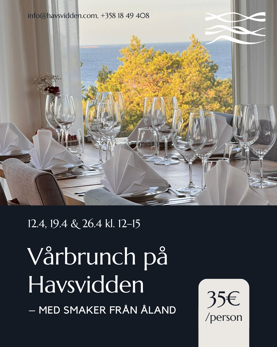 Vårbrunch på HavsVidden